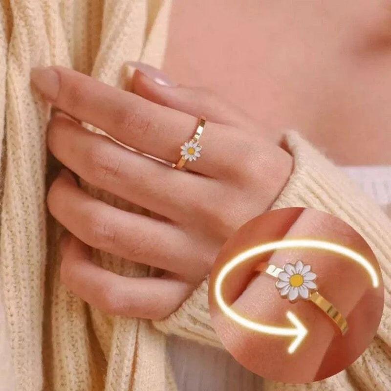 Relaxation Spinner Ring