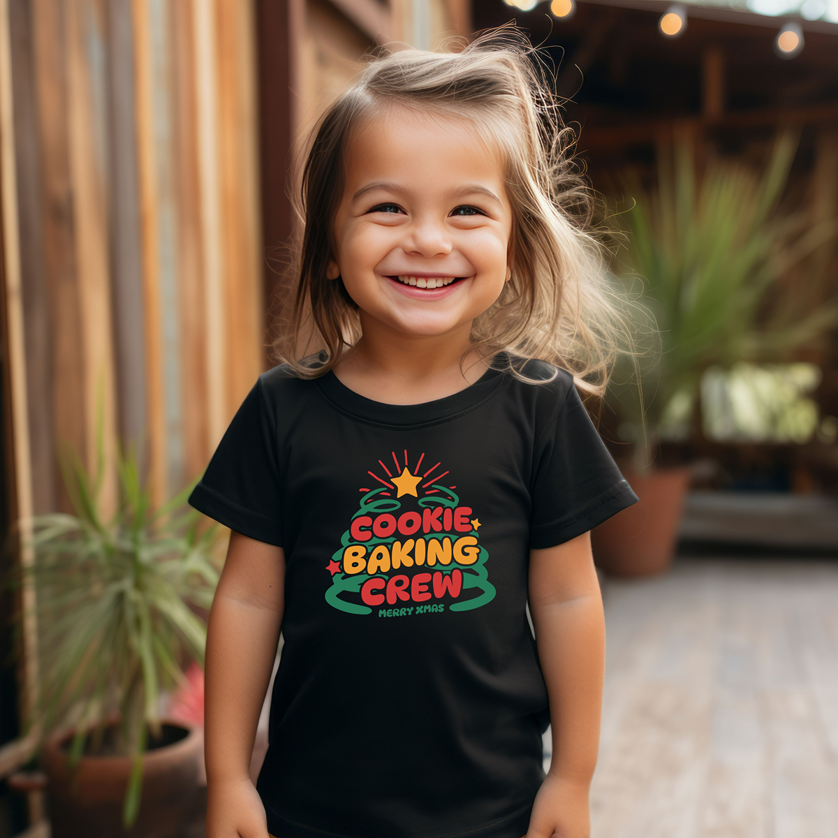 Cookie Baking Crew Toddler Short Sleeve Tee