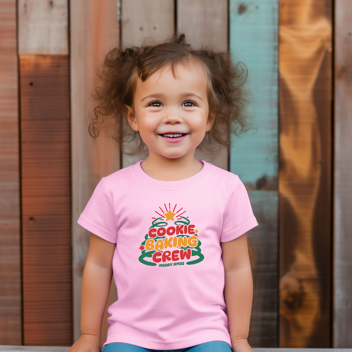 Cookie Baking Crew Toddler Short Sleeve Tee