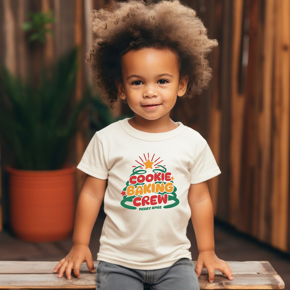 Cookie Baking Crew Toddler Short Sleeve Tee