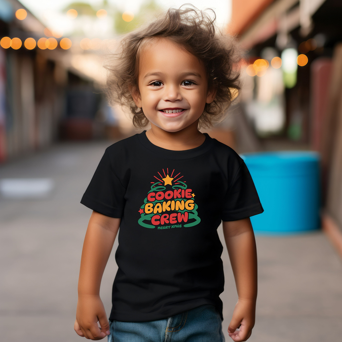 Cookie Baking Crew Toddler Short Sleeve Tee
