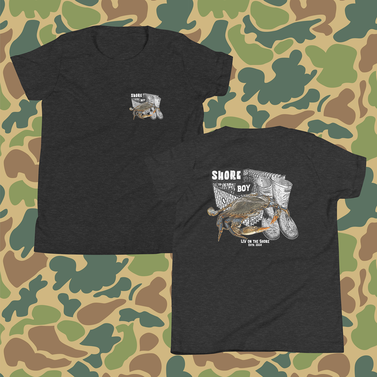 Shore Boy Youth Short Sleeve T-Shirt
