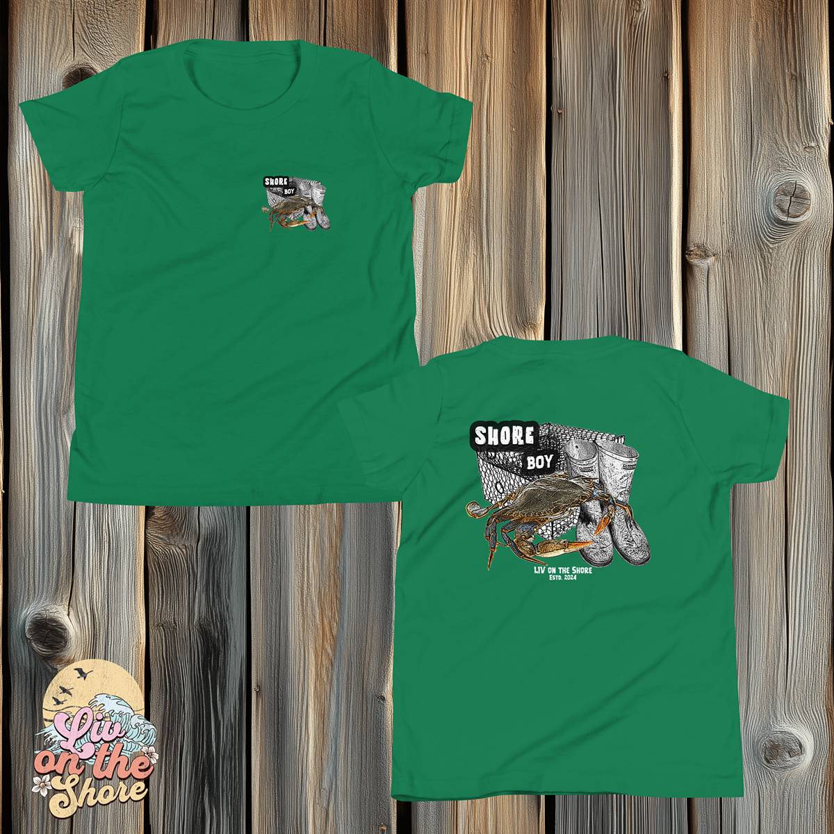 Shore Boy Youth Short Sleeve T-Shirt