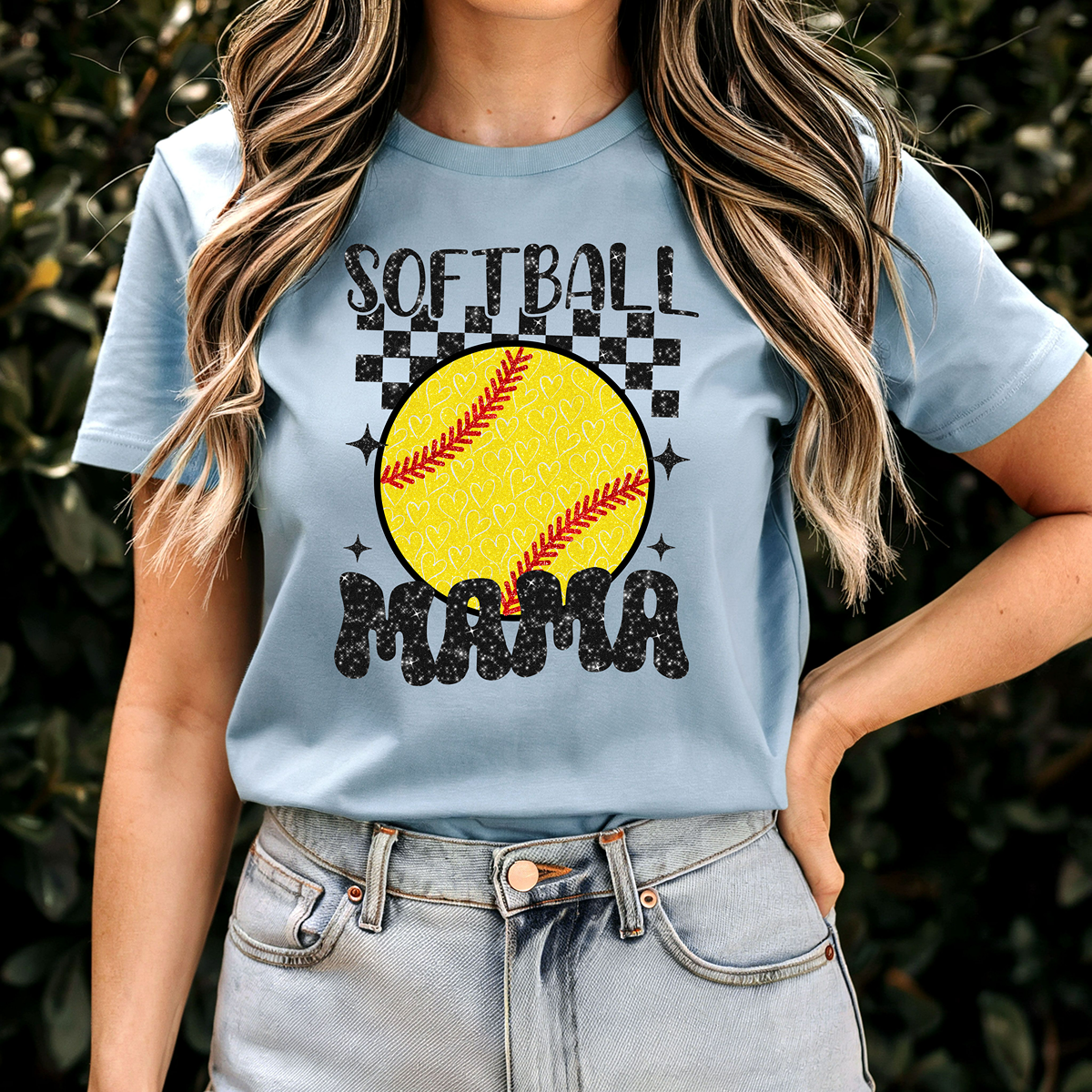 Softball Mama Unisex Fit Cute T-Shirt