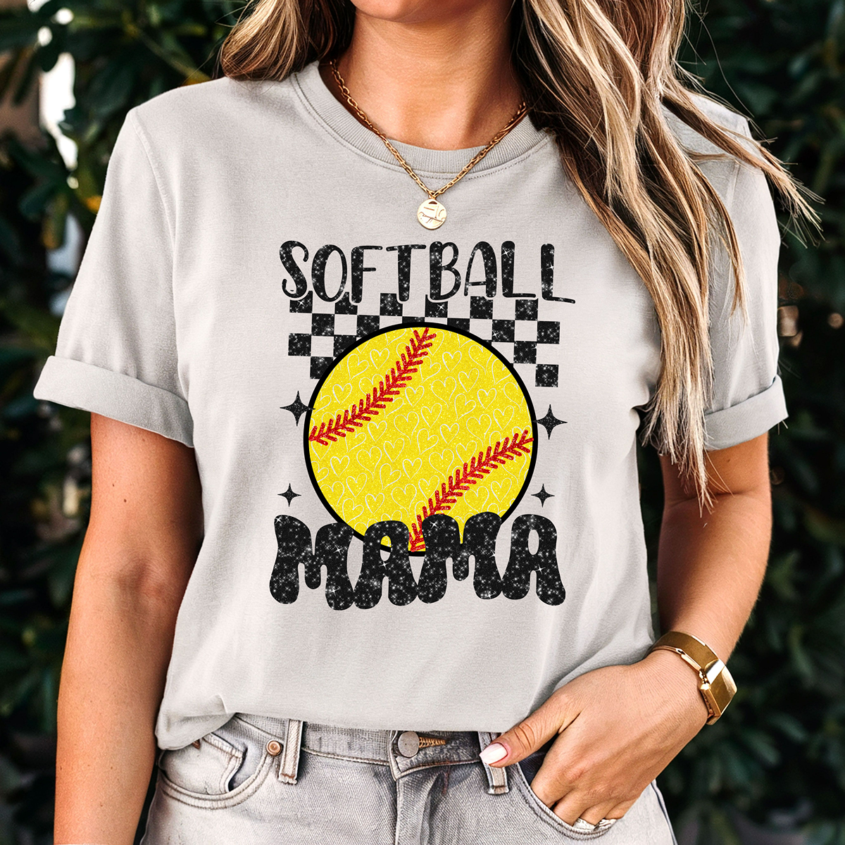 Softball Mama Unisex Fit Cute T-Shirt