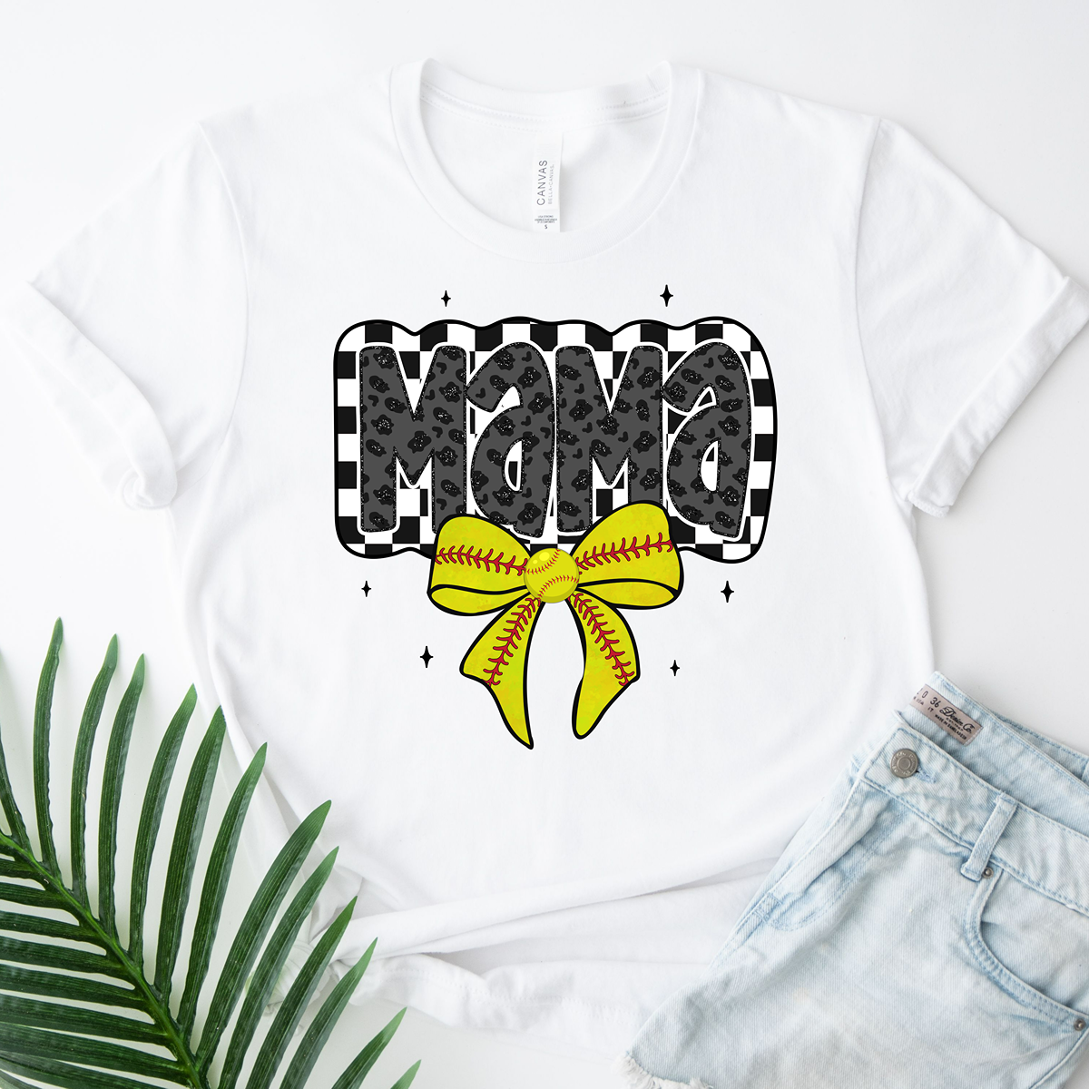 The Cutest Softball Mama Classic Fit T-Shirt