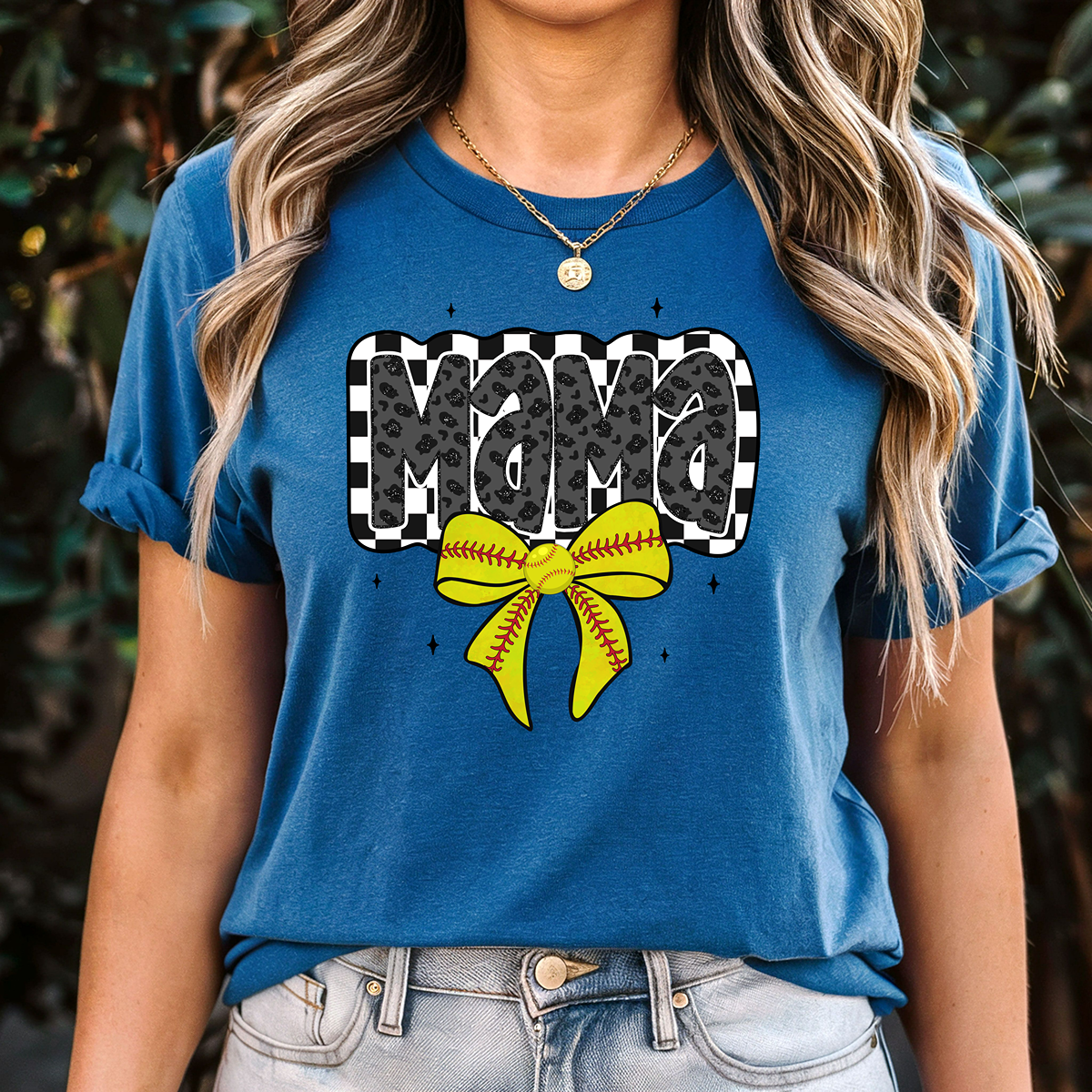 The Cutest Softball Mama Classic Fit T-Shirt