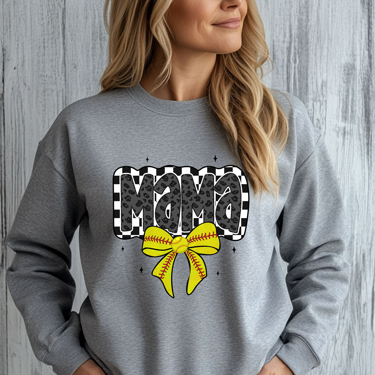 The Cutest Softball Mama Unisex Fit Pullover Sweatshirt
