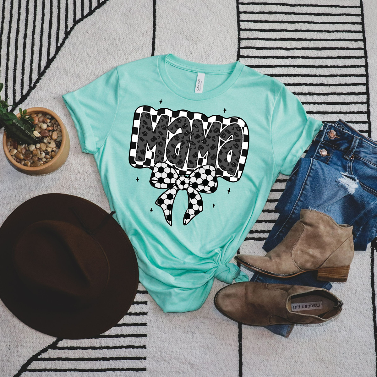 The Cutest Soccer Mama Unisex Fit Classic T-Shirt