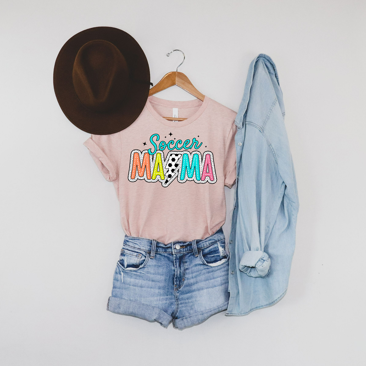 Retro Soccer Mama Super Cute & Comfy Unisex Fit Classic T-Shirt