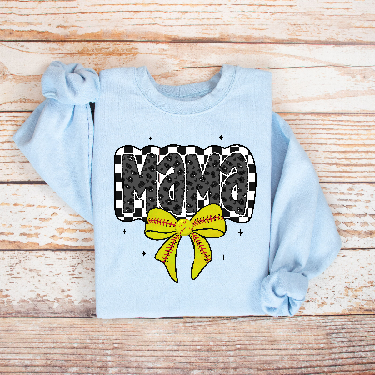 The Cutest Softball Mama Unisex Fit Pullover Sweatshirt
