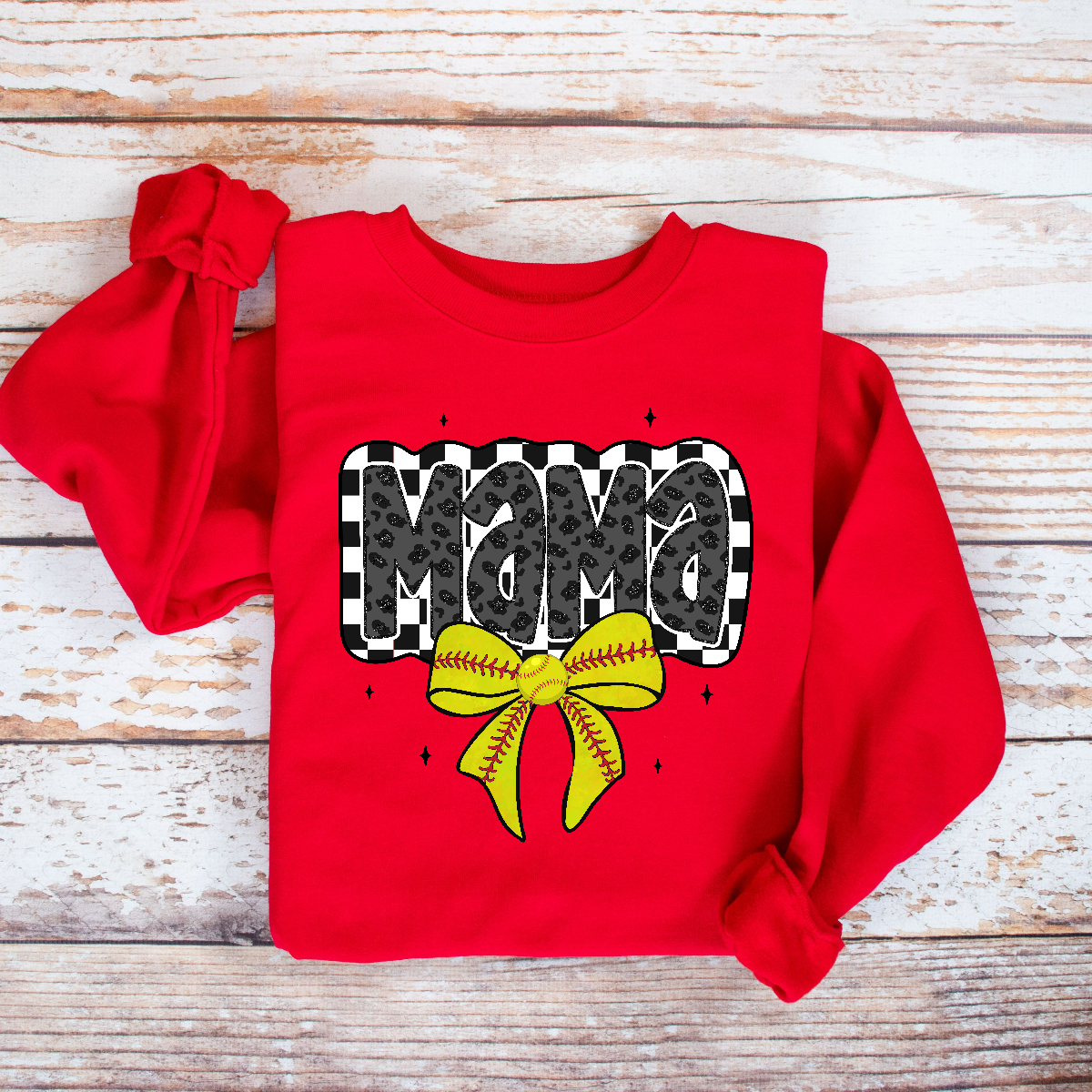 The Cutest Softball Mama Unisex Fit Pullover Sweatshirt