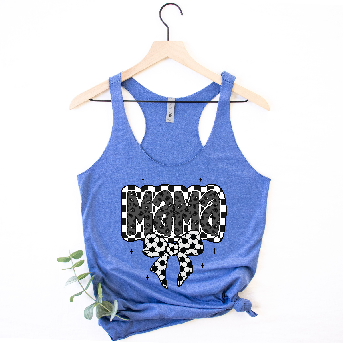Super Cute Soccer Mama Women's Racerback Tank