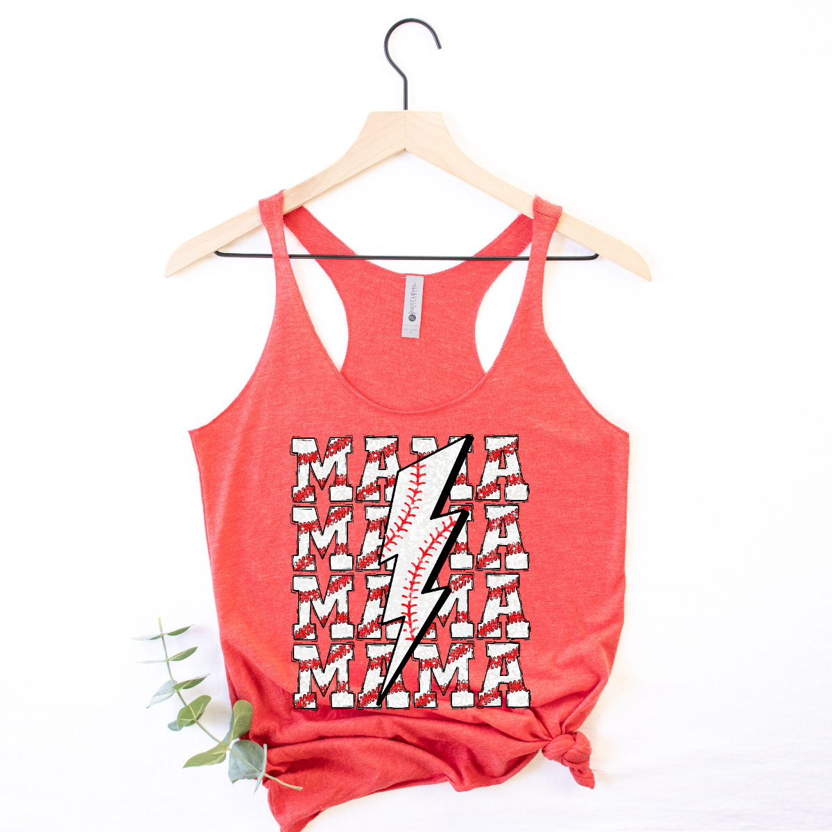 Baseball Mama Cute Women's Racerback Tank