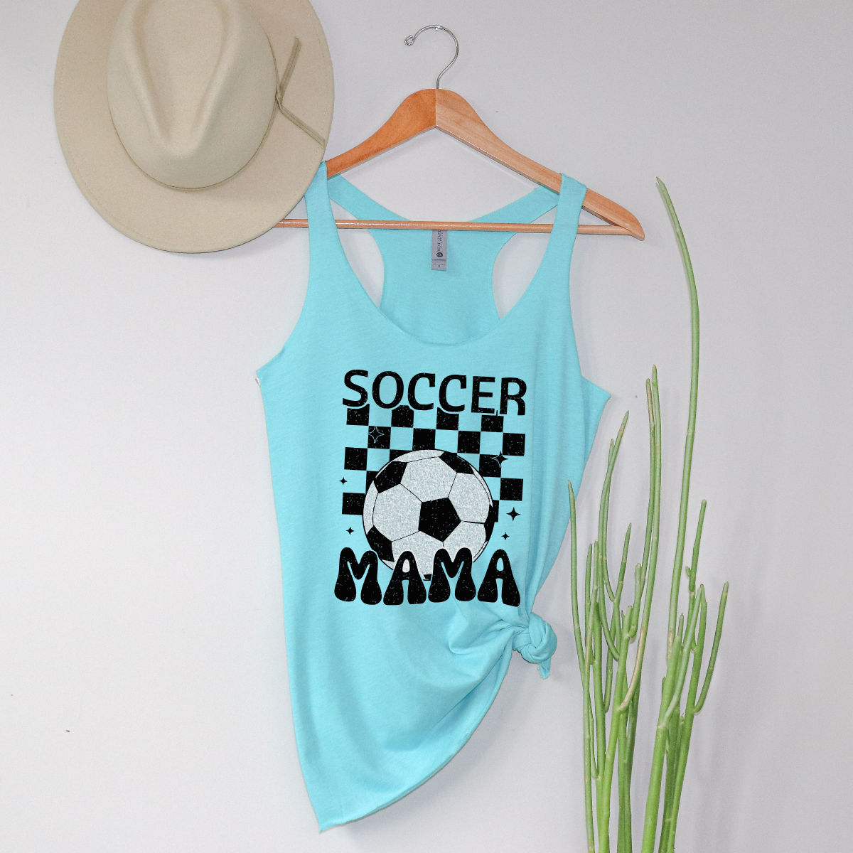 Soccer Mama Women's Cute Racerback Tank