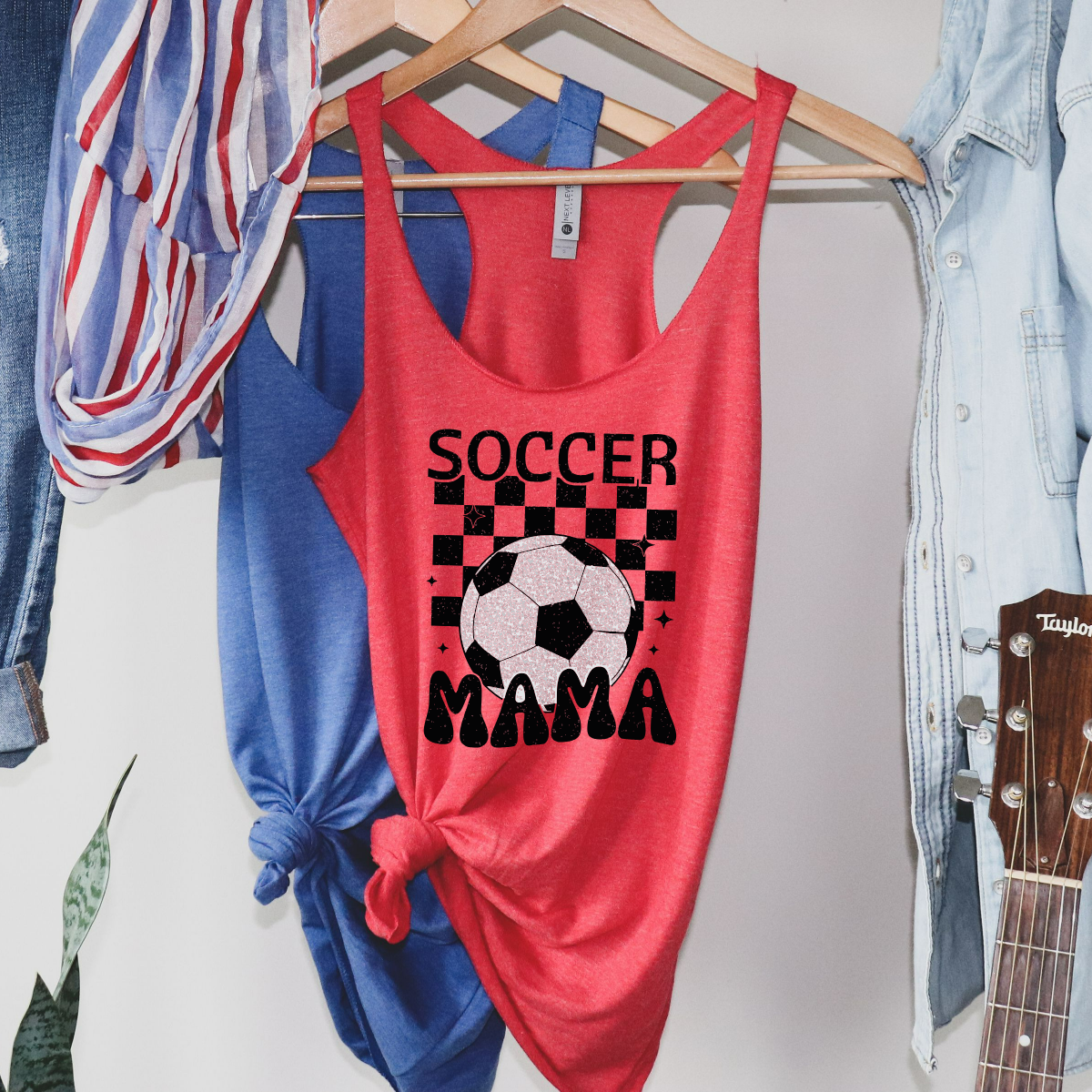 Soccer Mama Women's Cute Racerback Tank