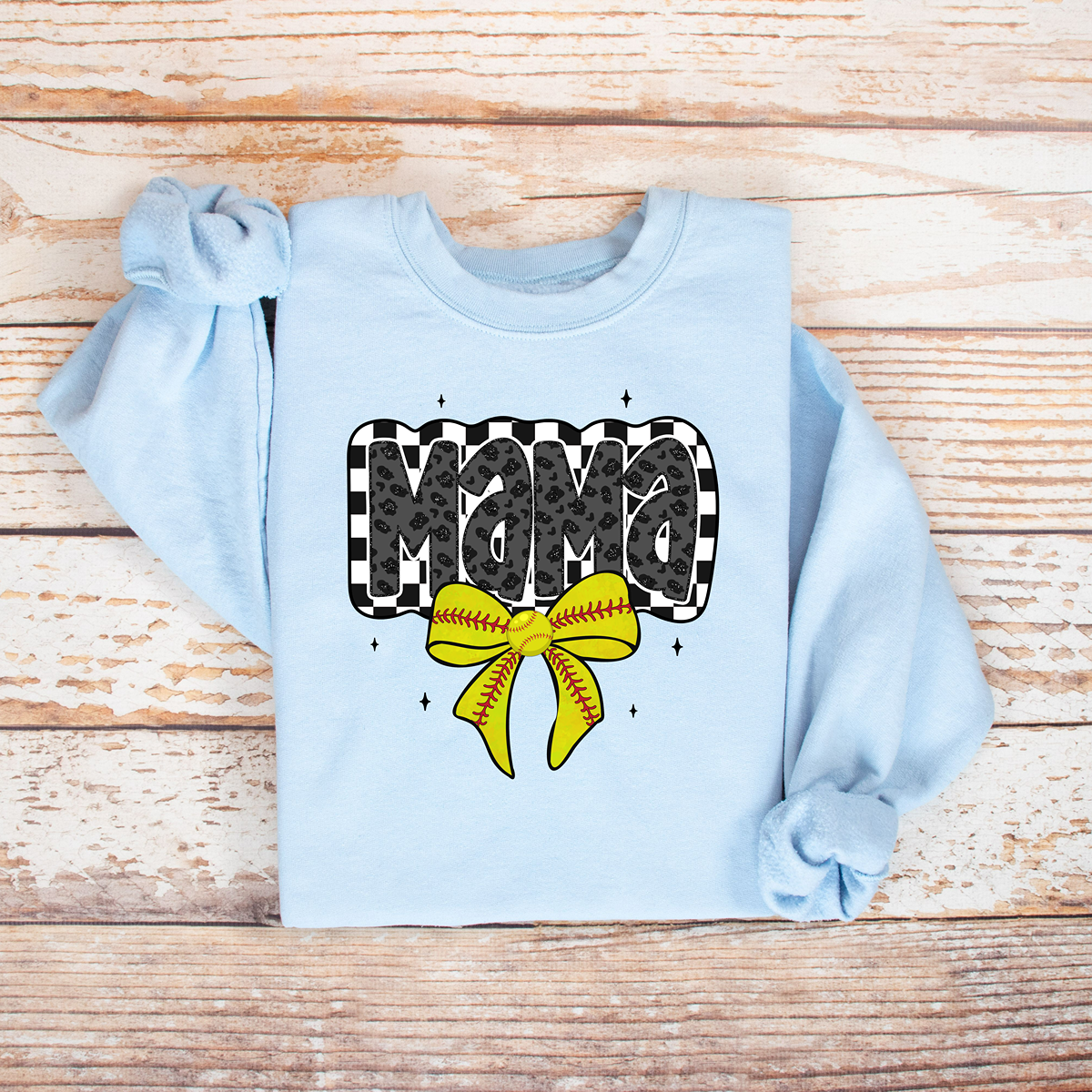 The Cutest Softball Mama Unisex Fit Pullover Sweatshirt