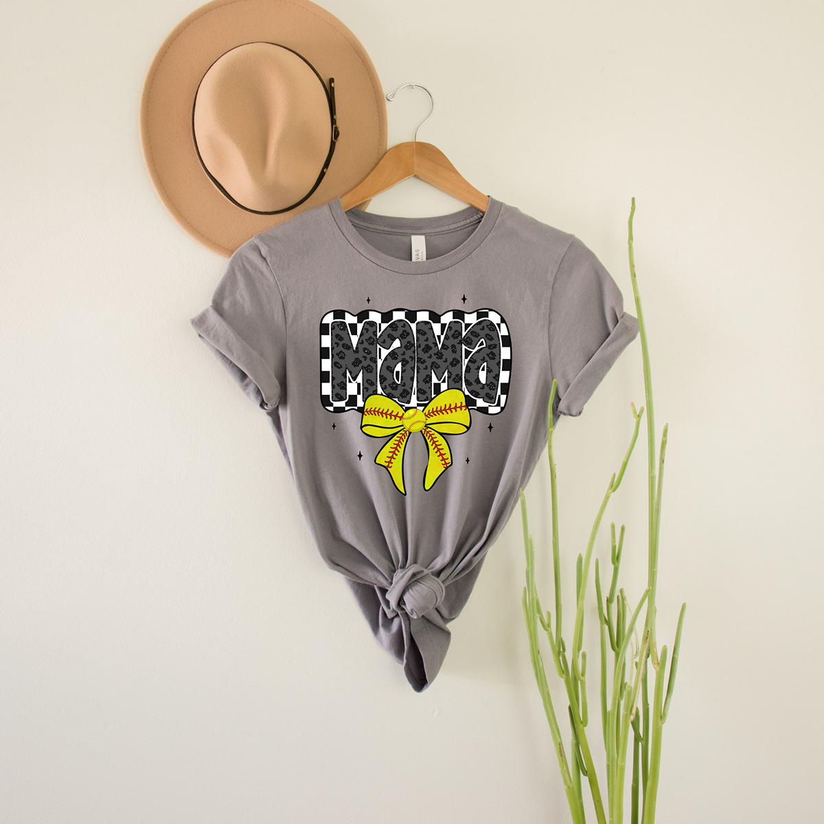 The Cutest Softball Mama Classic Fit T-Shirt