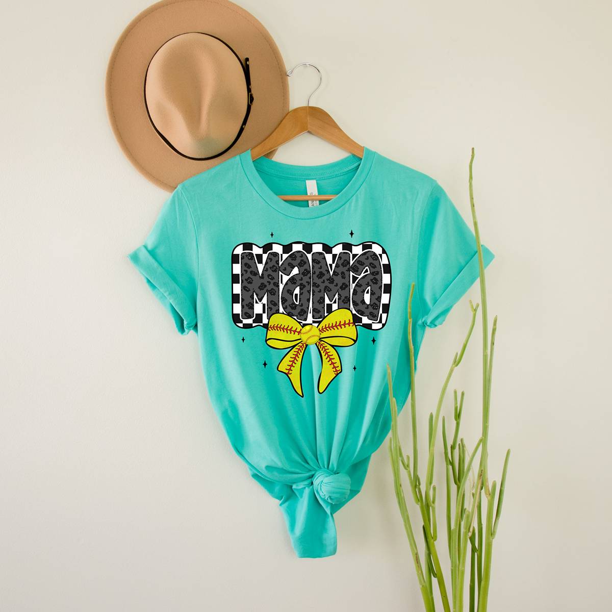 The Cutest Softball Mama Classic Fit T-Shirt