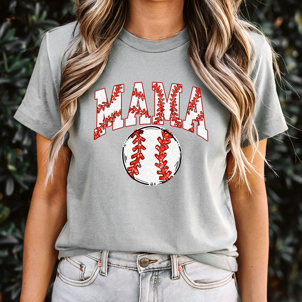 Mama-Cute Baseball Mama Unisex Fit T-Shirt