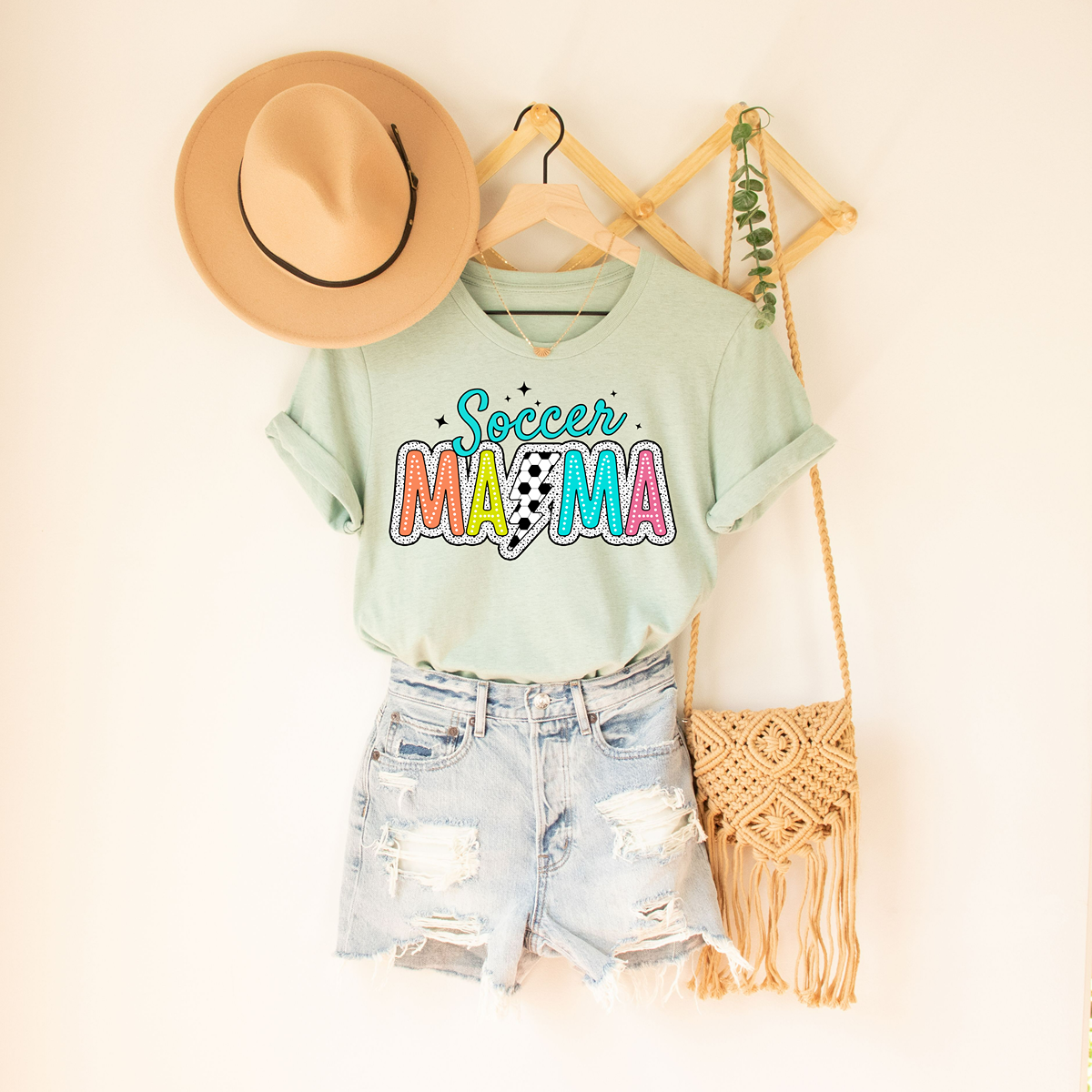 Retro Soccer Mama Super Cute & Comfy Unisex Fit Classic T-Shirt