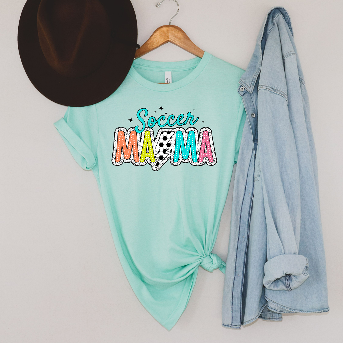 Retro Soccer Mama Super Cute & Comfy Unisex Fit Classic T-Shirt