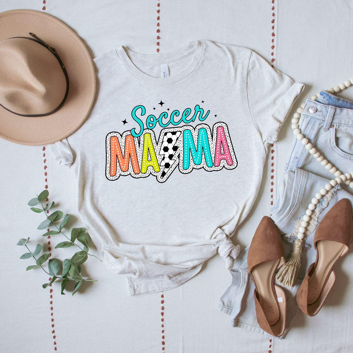 Retro Soccer Mama Super Cute & Comfy Unisex Fit Classic T-Shirt