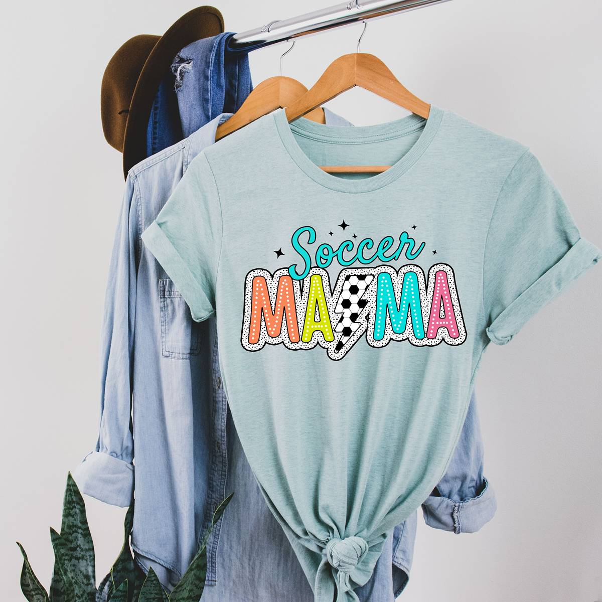 Retro Soccer Mama Super Cute & Comfy Unisex Fit Classic T-Shirt