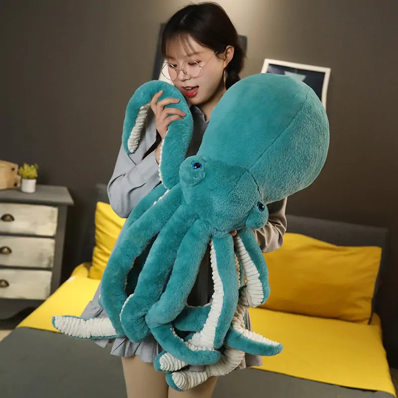 Realistic Octopus Plush Companion