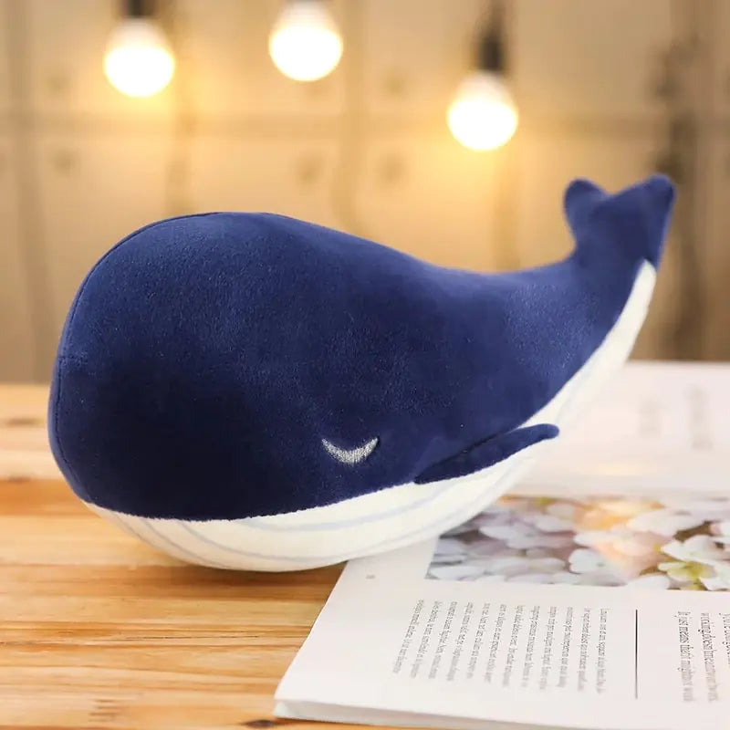 Cuddly Blue Whale Plushie