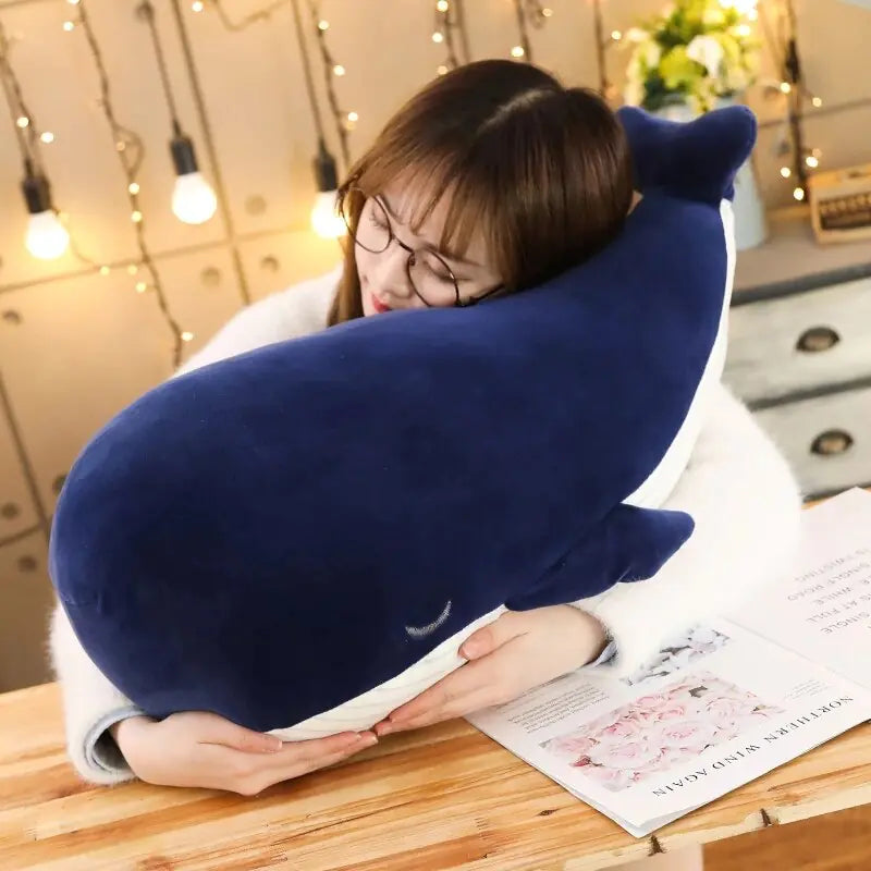 Cuddly Blue Whale Plushie
