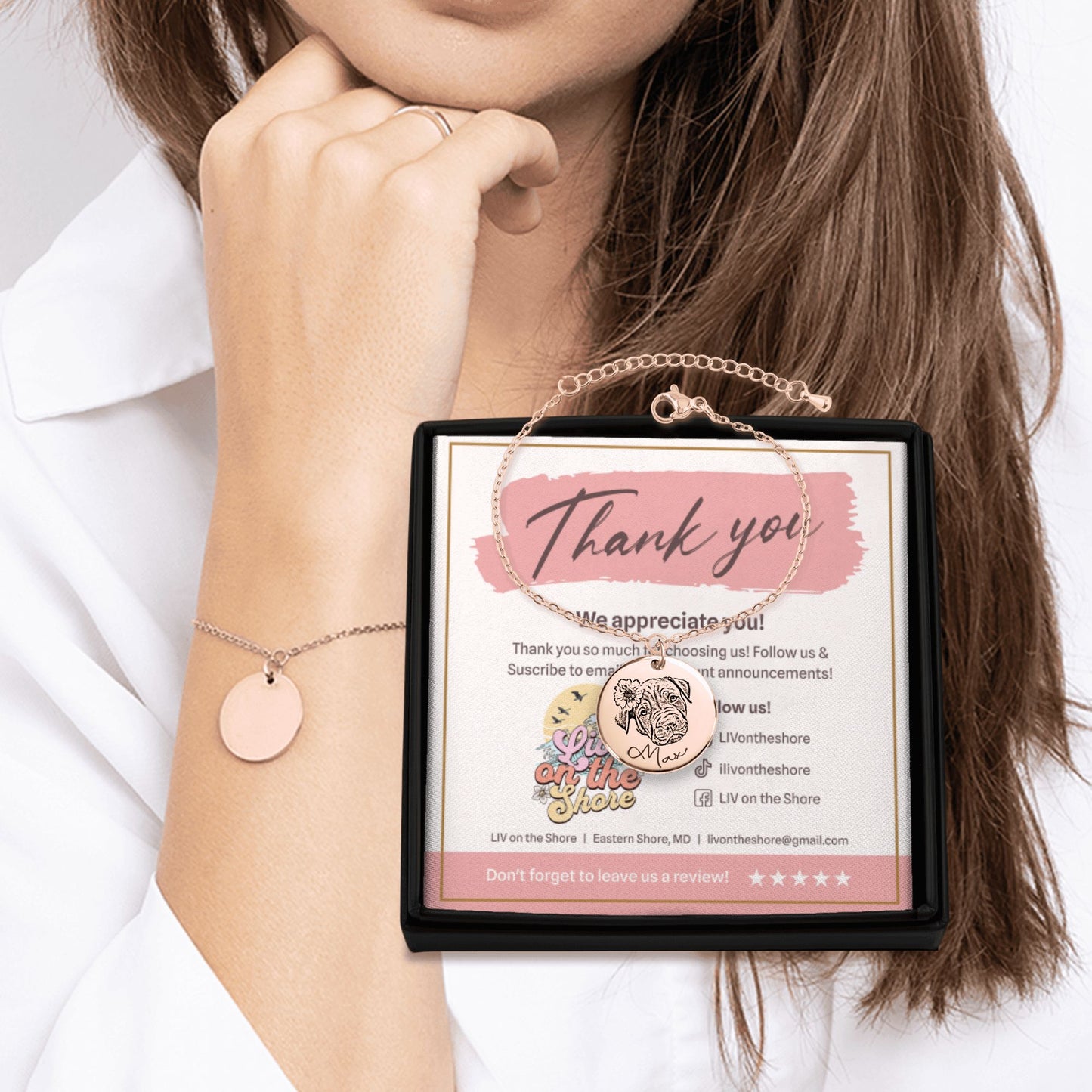 Dog Portrait Bracelet