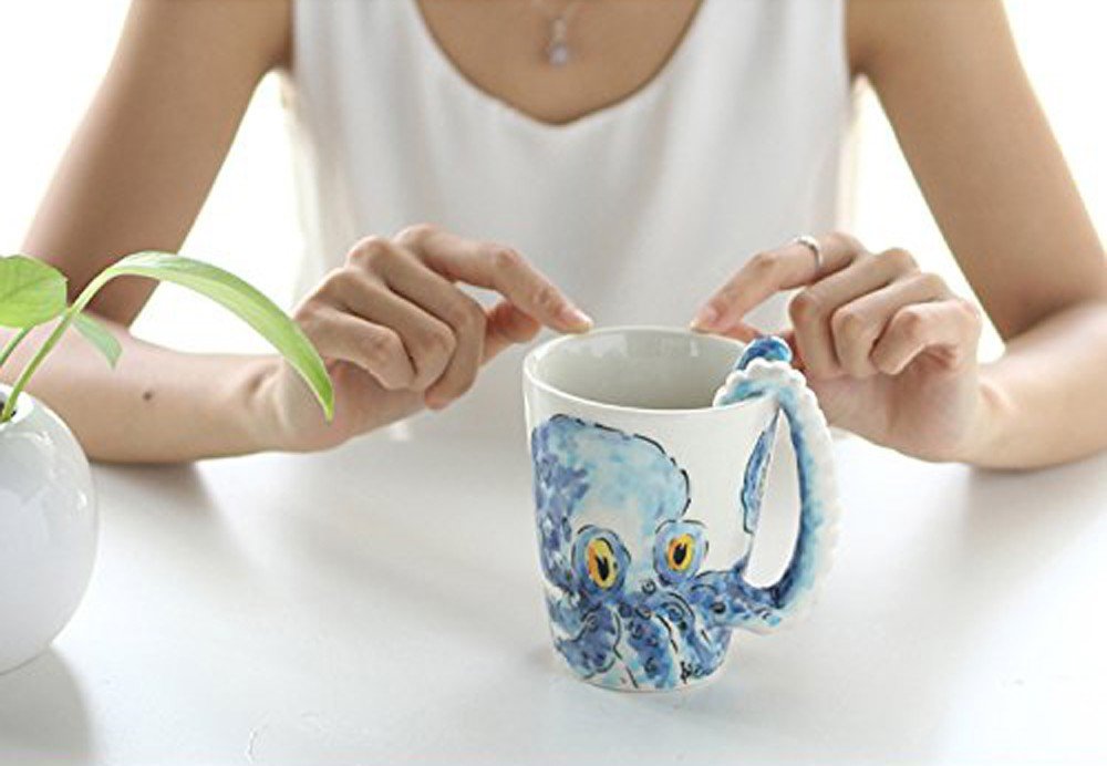Octopus Ceramic Coffee Mug