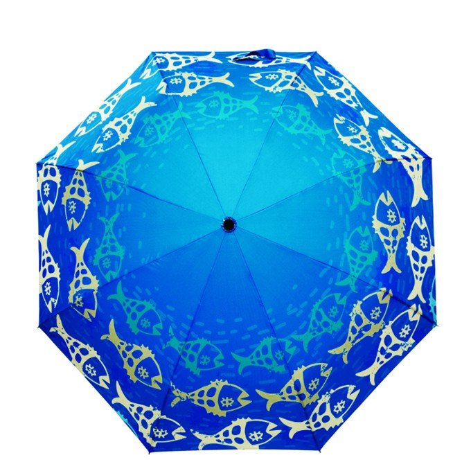 Deep Sea Fishes Sunny Umbrella