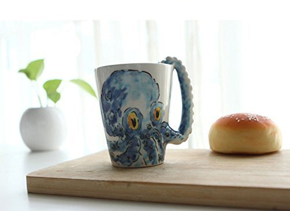 Octopus Ceramic Coffee Mug