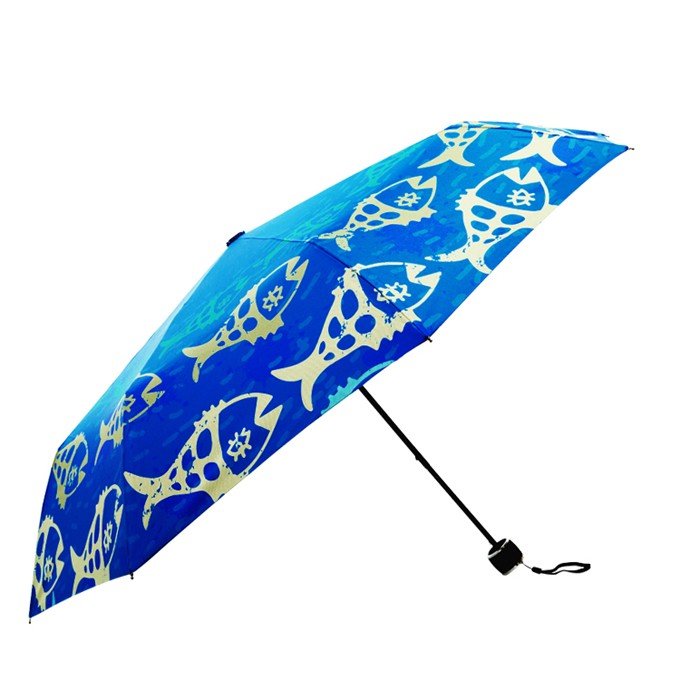 Deep Sea Fishes Sunny Umbrella