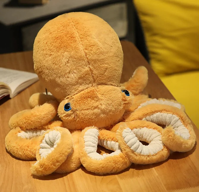 Realistic Octopus Plush Companion