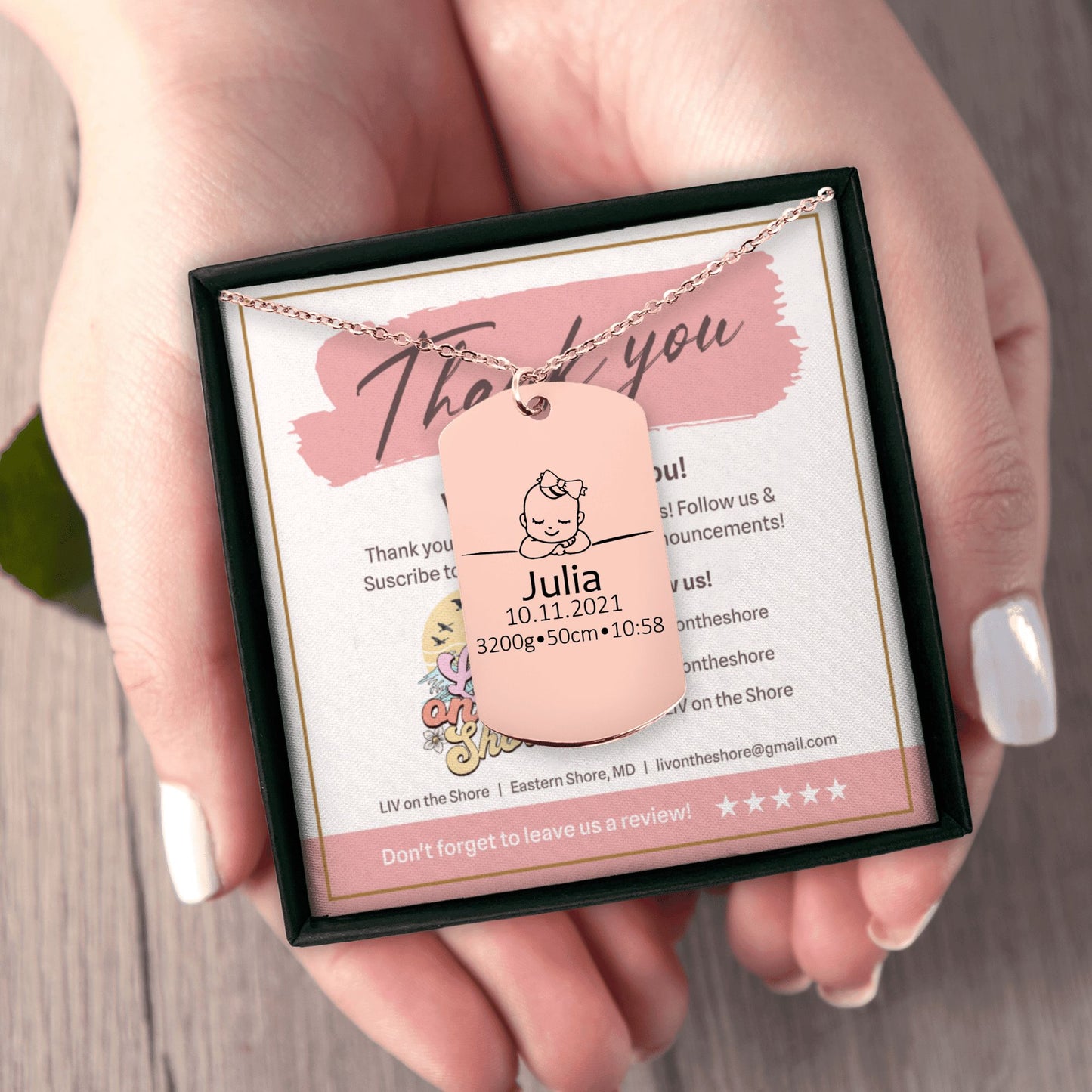 Birth Details Tag
