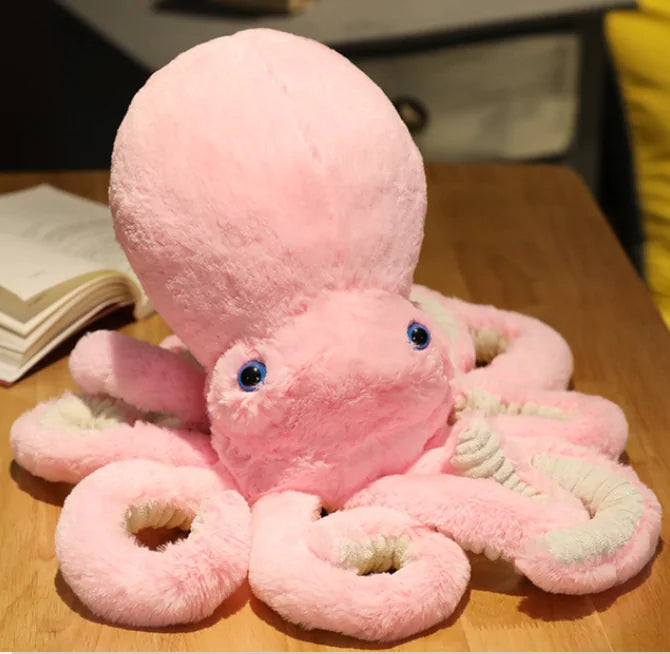 Realistic Octopus Plush Companion