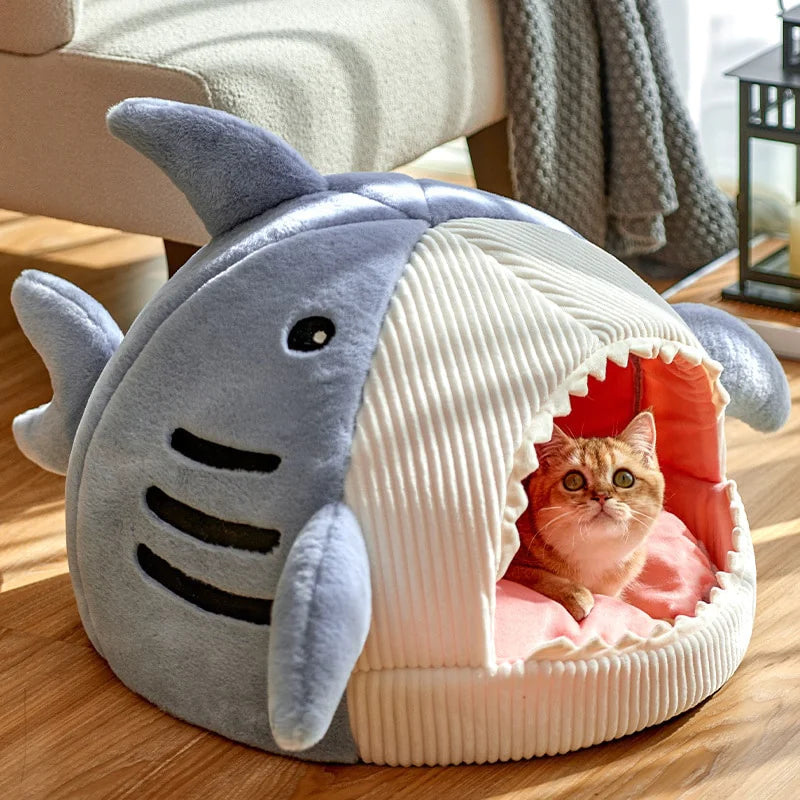Cozy Shark Pet Lounge