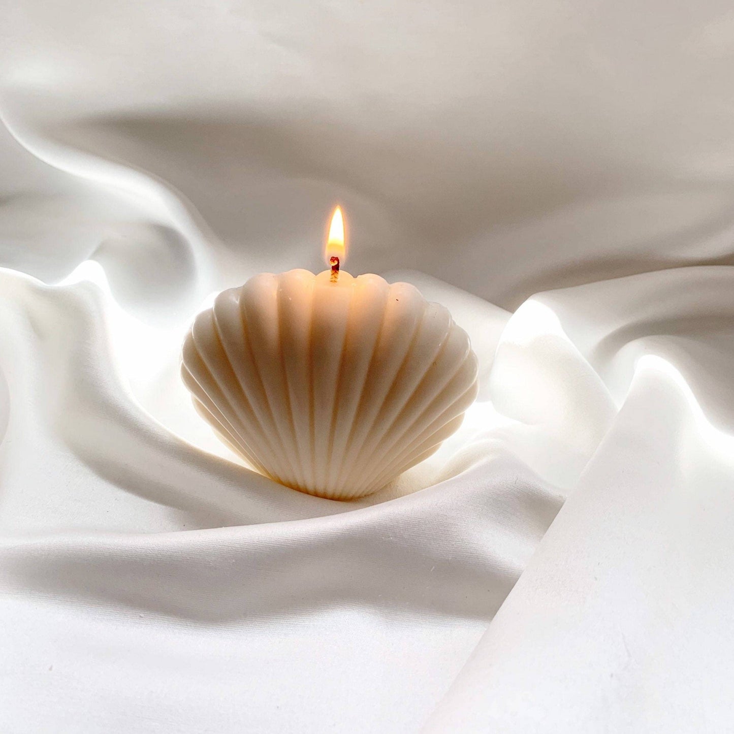 Seashell Candle