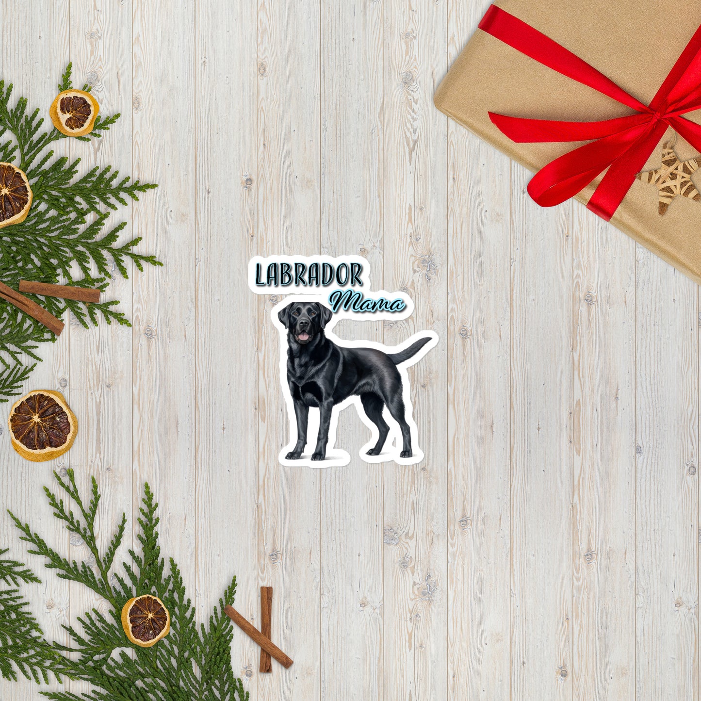 Labrador Mama Bubble-free stickers