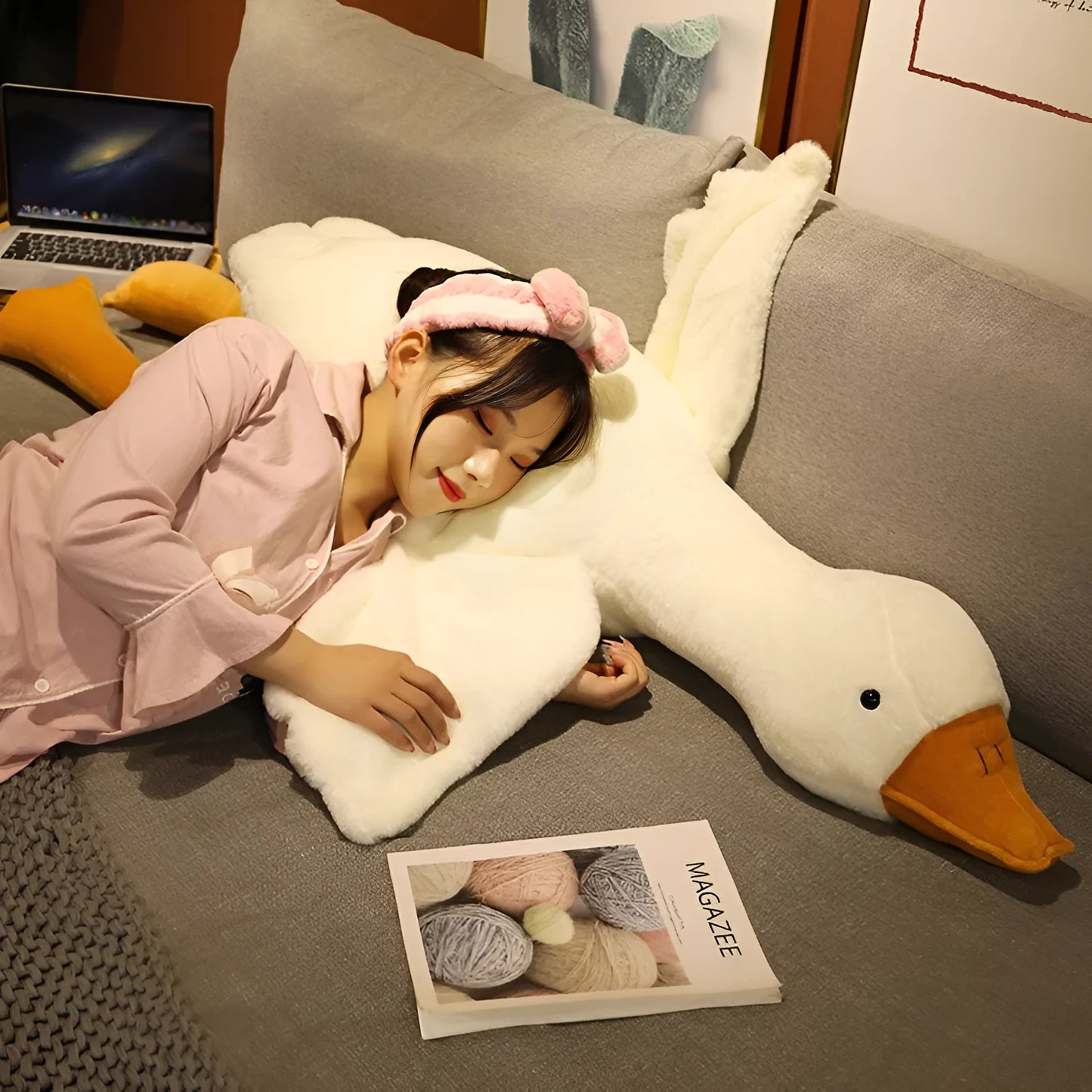 Huggable Goose Pillow