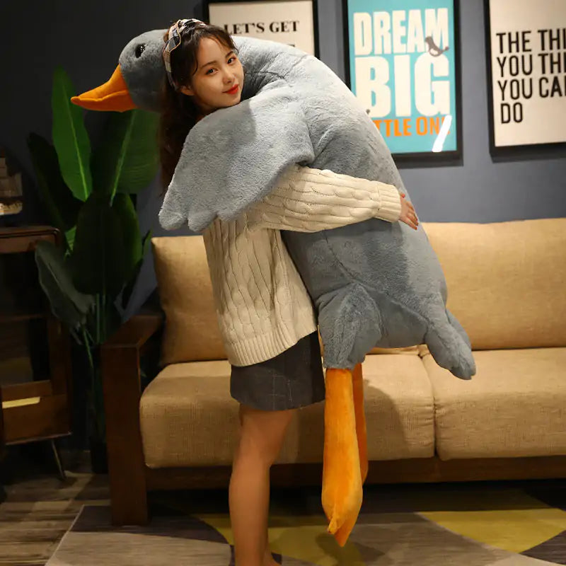 Huggable Goose Pillow