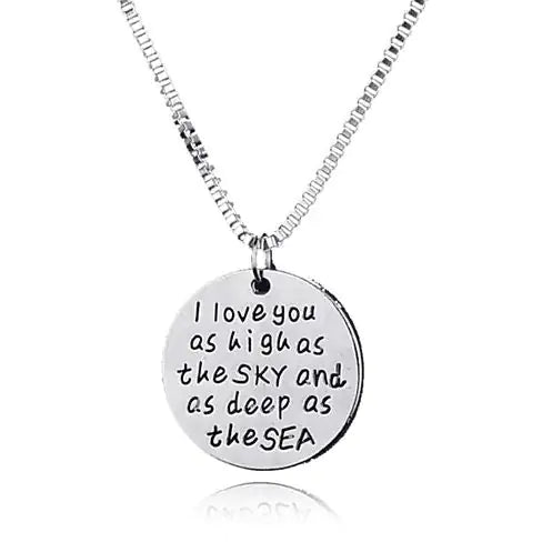 Eternal Sky & Sea Love Pendant