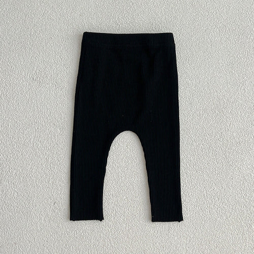 Solid Color Soft Cotton Comfy Leggings