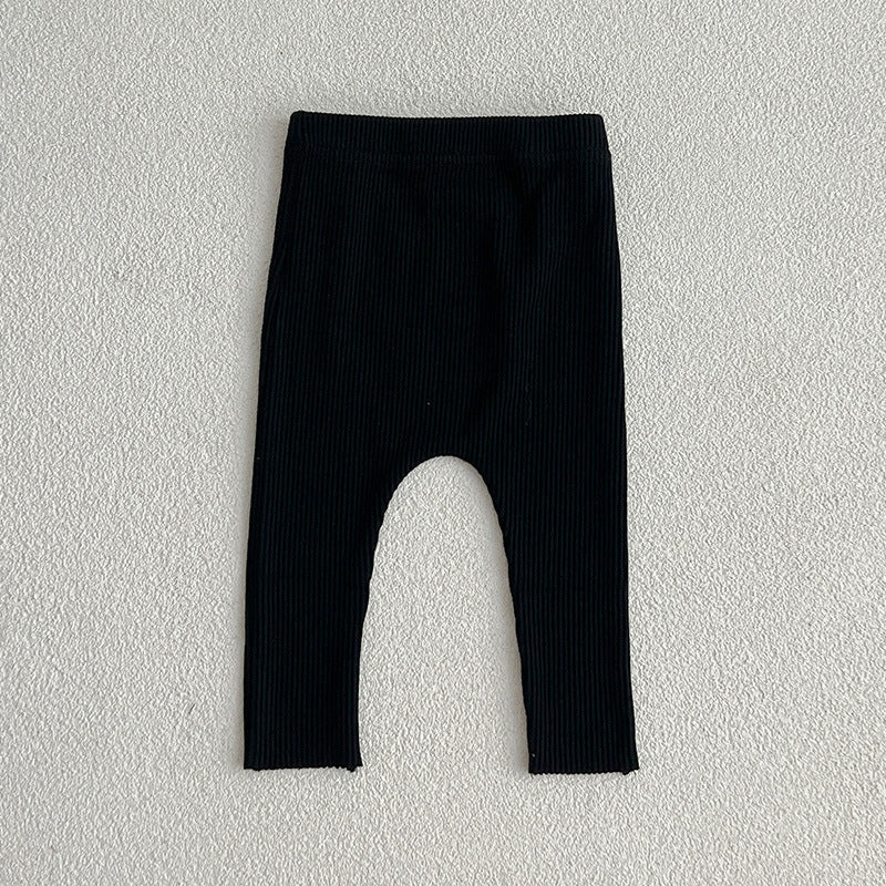Solid Color Soft Cotton Comfy Leggings
