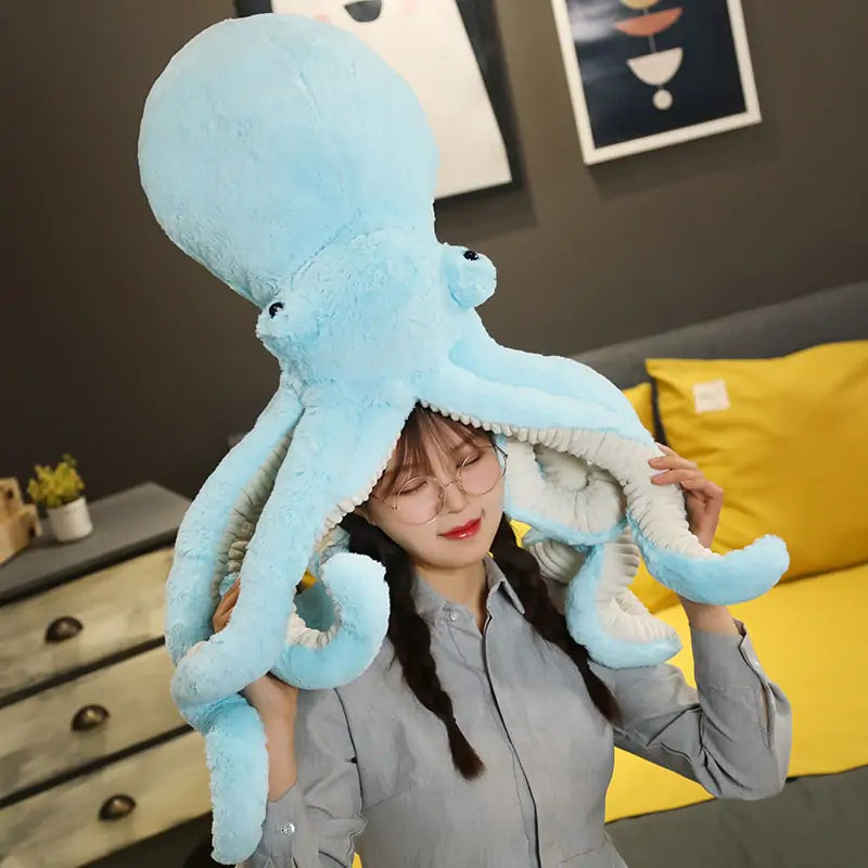 Realistic Octopus Plush Companion