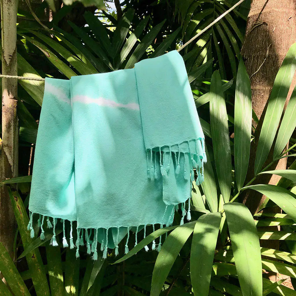 Mint Turkish Artisan Towel