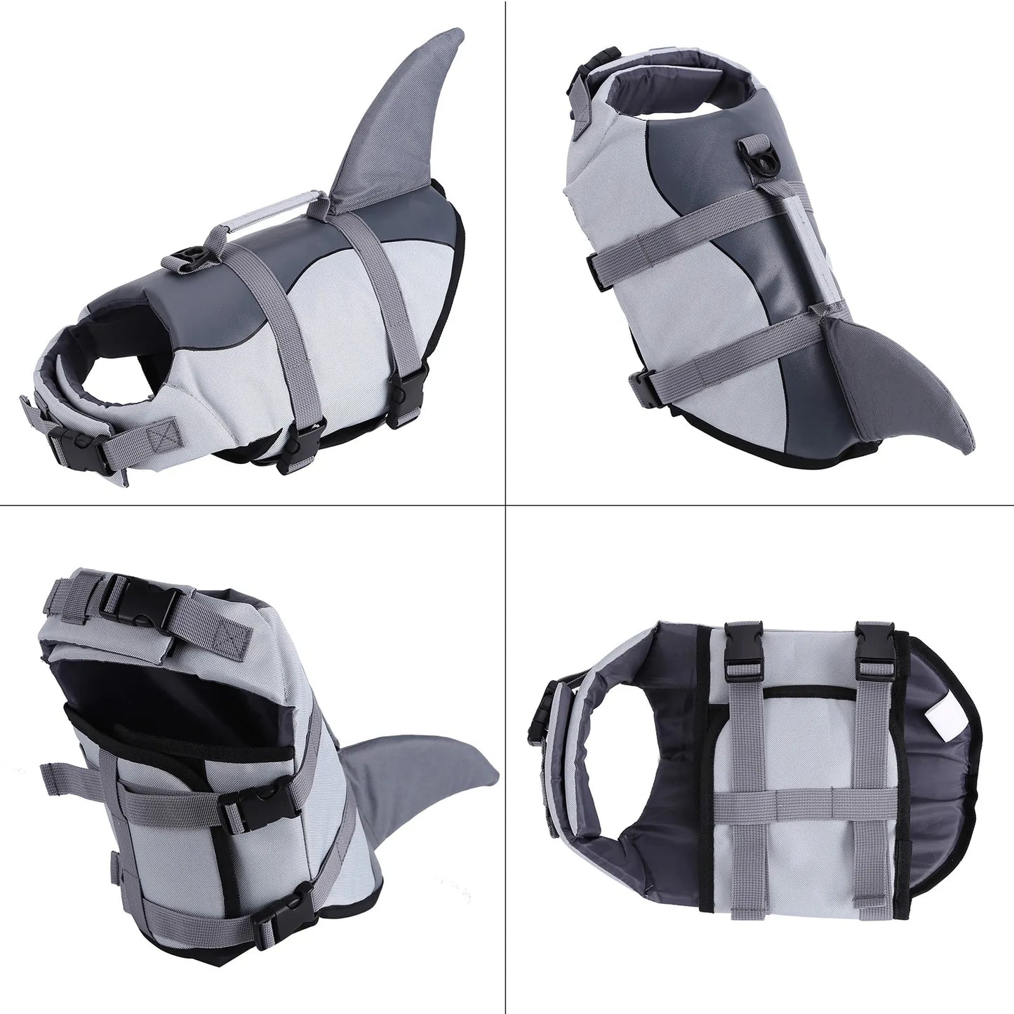 Shark Fin Dog Vests